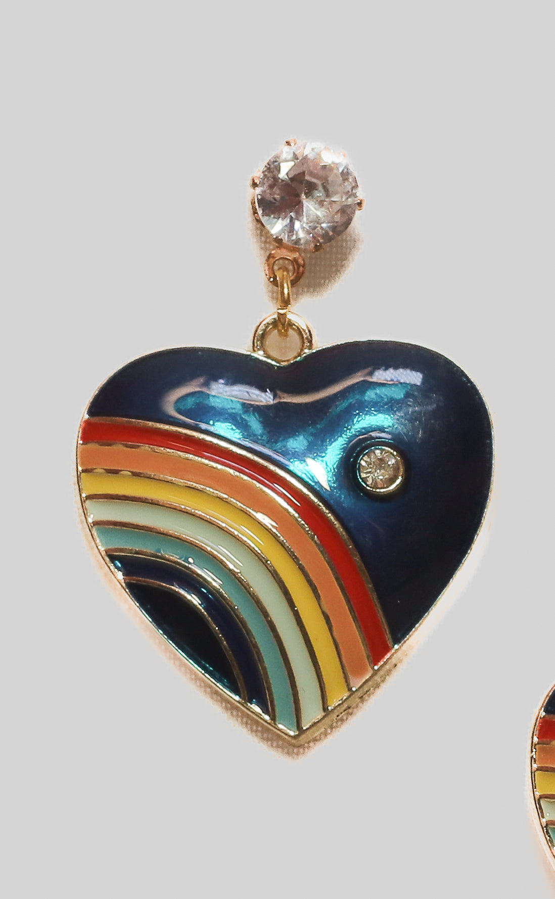 Pride Heart Earrings