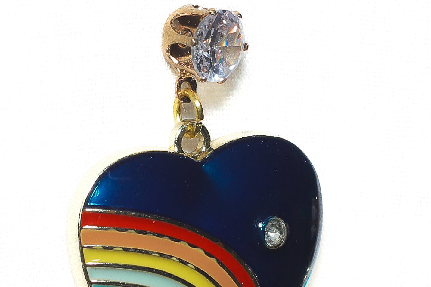 Pride Heart Earrings