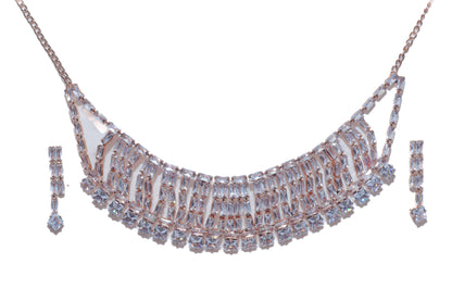 Rose Gold AD Necklace