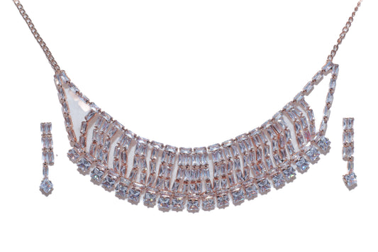 Rose Gold AD Necklace